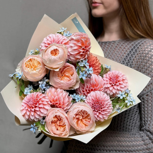 Вишуканий ніжний букет «Солодкі хмаринки»