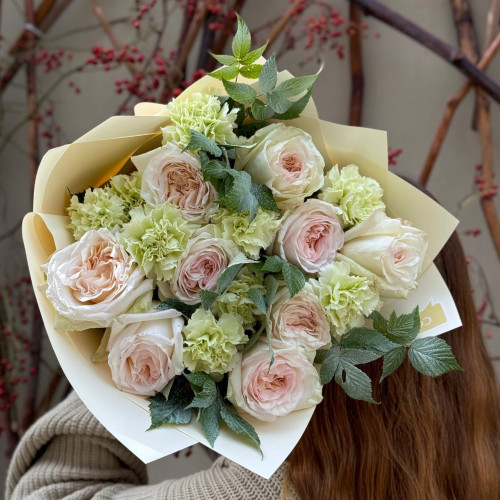 Ніжний ароматний букет «Яблунева ваніль»
