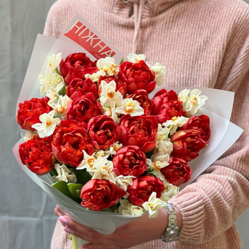 Букет «Морковный чизкейк»