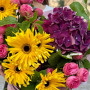Яркий летний букет «Восход солнца»