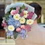 Ніжний букет з герберами «Казка для принцеси»