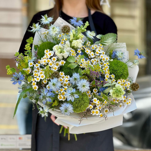 Чарівний польовий букет «Ранкова галявинка»