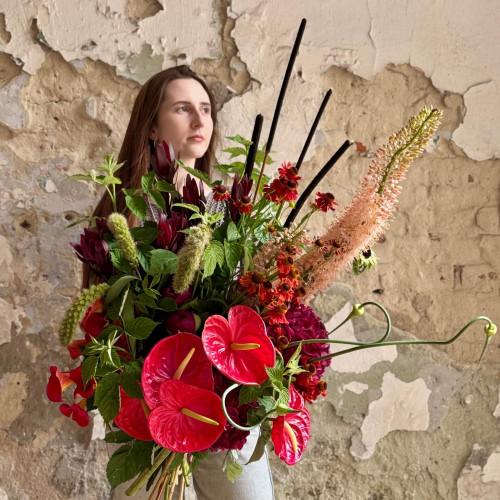 Розкішний об’ємний букет «Терпка насолода»