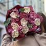 Пастельний букет з трояндами від плантації VIP Roses «Аромат Надії»