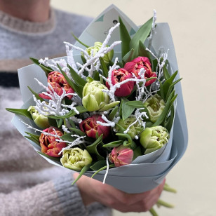 Ніжний букет «Весняна Катеринка»