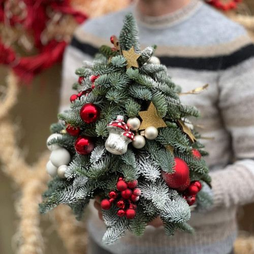 Затишна святкова ялиночка «Різдво вдома»