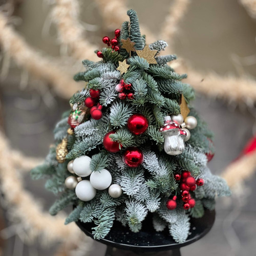 Затишна святкова ялиночка «Різдво вдома»