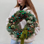 Різдвяний вінок «Святковий Смарагдовий»