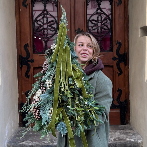Christmas tree made of nobilis and cupressus «Forest Enchantment»