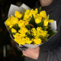 Sunny bouquet with Italian mimosa «Spring Palermo»