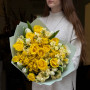 Яскравий ароматний букет «Сонячна радість»