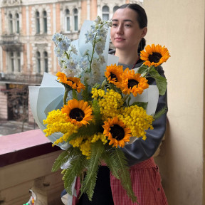 Сонячний букет «Небо для закоханих»