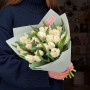 23 бахромчасті тюльпани в букеті «Чисті хвилі»