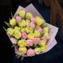 Мікс із 31 піоновидного тюльпана «Сонячна ніжність»