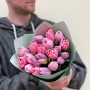 19 ніжних класичних тюльпанів у букеті «Тюльпановий вальс»