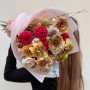 21 ранункулюс серії Romance у букеті «Таємничі пелюстки»