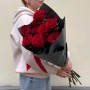 11 Explorer roses in a bouquet «Without words»
