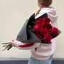 11 Explorer roses in a bouquet «Without words»