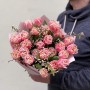 Весняний букет із 25 тюльпанів «Грань почуттів»