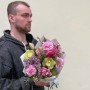 Ароматний весняний букет «Сяючі зірочки»