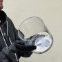 Ваза Циліндр 20*20  — широка, скляна, ідеальна до букета від Kvitna