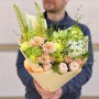 Light bouquet in Citrus-Lime shades «Tuscan Garden»