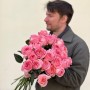 Pink peony rose of the Pink X-Pression variety