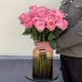Pink peony rose of the Pink X-Pression variety