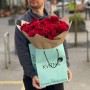 Exquisite rose bouquet «Petals of Desire»