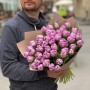 49 exquisite Katinka peony-style tulips in the bouquet «Spring Lavender»