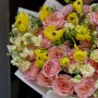 Delicate spring bouquet with Butterfly ranunculus «Lightness of Heart»
