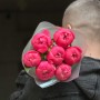 7 яскравих півоній сорту Coral Charm у букеті «Весняне марево»