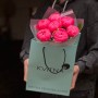 7 яскравих півоній сорту Coral Charm у букеті «Весняне марево»
