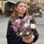 Нежный букет в сиреневых оттенках «Лавандовый сахар»