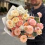 Пухкий букет в пастельних тонах «Любов для Олександри»