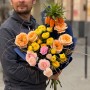 Незвичний букет з фрітілярією «Цікава Сашуня»