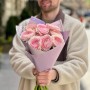 9 ранункулюсів Cloni Success Favola у букеті «Романтичний успіх»