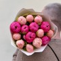 Мікс із 15 півоній сортів Kingsday Salmon та Coral Charm «Апетитні ягідки»