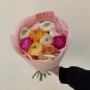 Мікс із 11 ранункулюсів у букеті «Райдуга бажань»