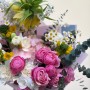 Original bouquet with fritillaria «Melody of the Sun»