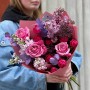 Bright bouquet in rich shades «Garden Berries»