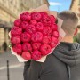 25 півоній сорту Coral Charm у букеті «Травневий шарм»