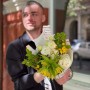 Яскравий букет з фрітілярією «Сонечко для Іринки»