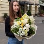 Нежный букет для мамы «Расцветать благодаря тебе»