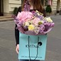 Fragrant Bouquet with Lilac for Mom «Made of Love»