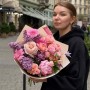Cozy bouquet with gerberas «Thank You, Mom!»