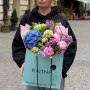Exquisite bouquet featuring peonies «Unconditional Love»