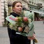 Экзотический букет с протеями «Сердце дома»