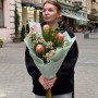 Экзотический букет с протеями «Сердце дома»