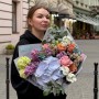 Изысканный букет с розой «Весна для неё»